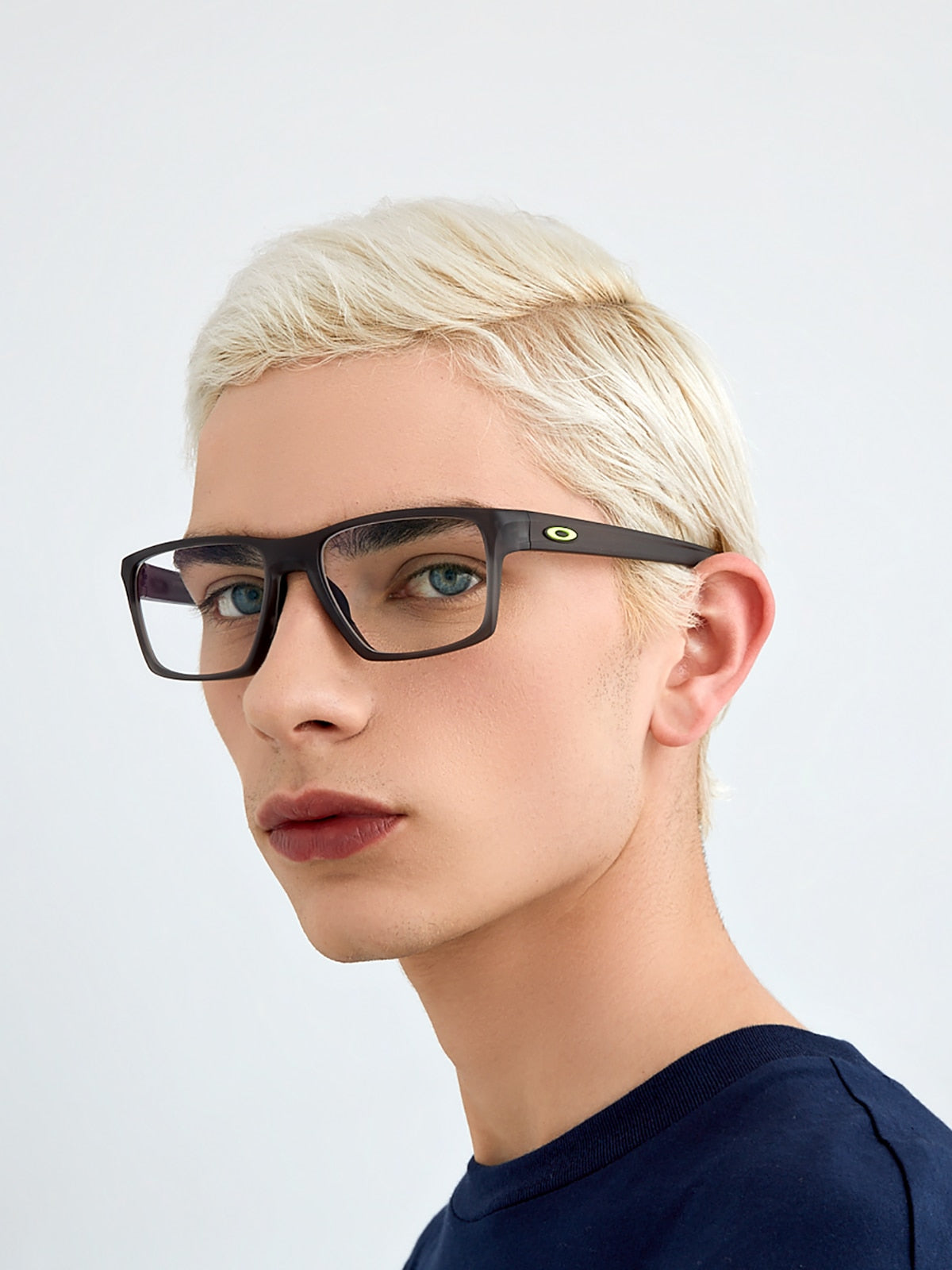 Oakley OX8140 Litebeam Men's Square Eyeglass Frames - Satin Black Frame