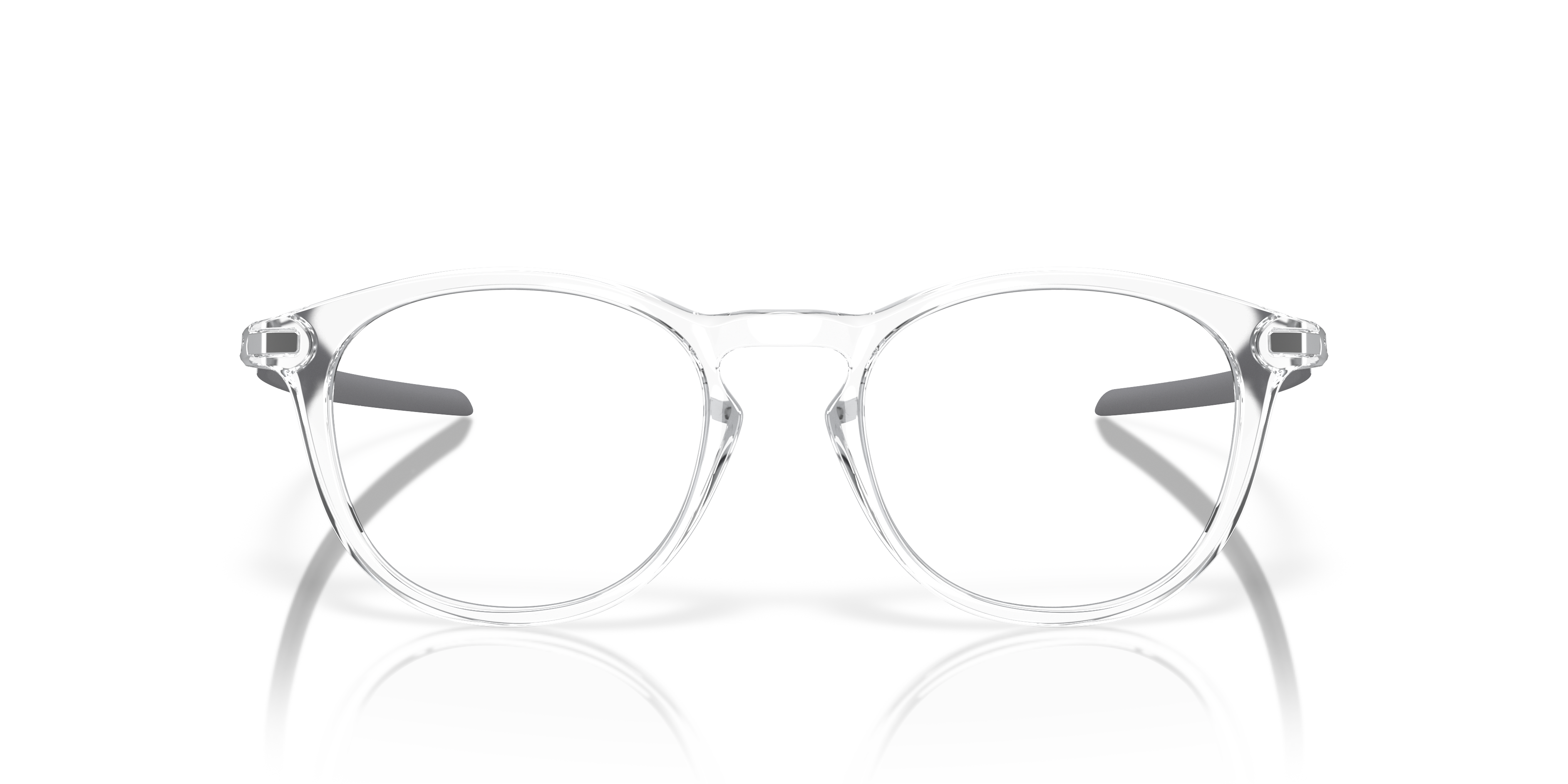 Oakley OX8149 Pitchman R Carbon Men's Round Eyeglass Frames - Satin Grey Smoke Frame