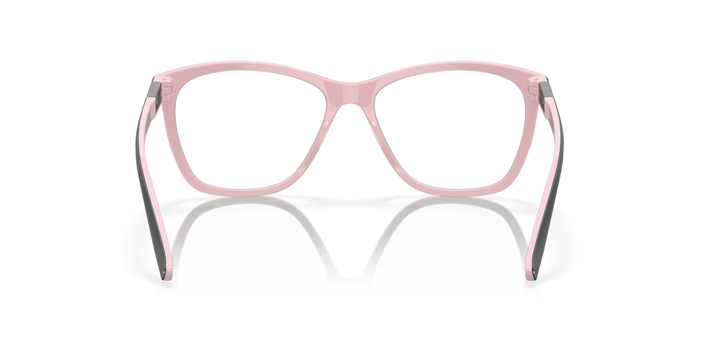 Oakley OX8155 Alias Women's Round Eyeglass Frames - Black Frame