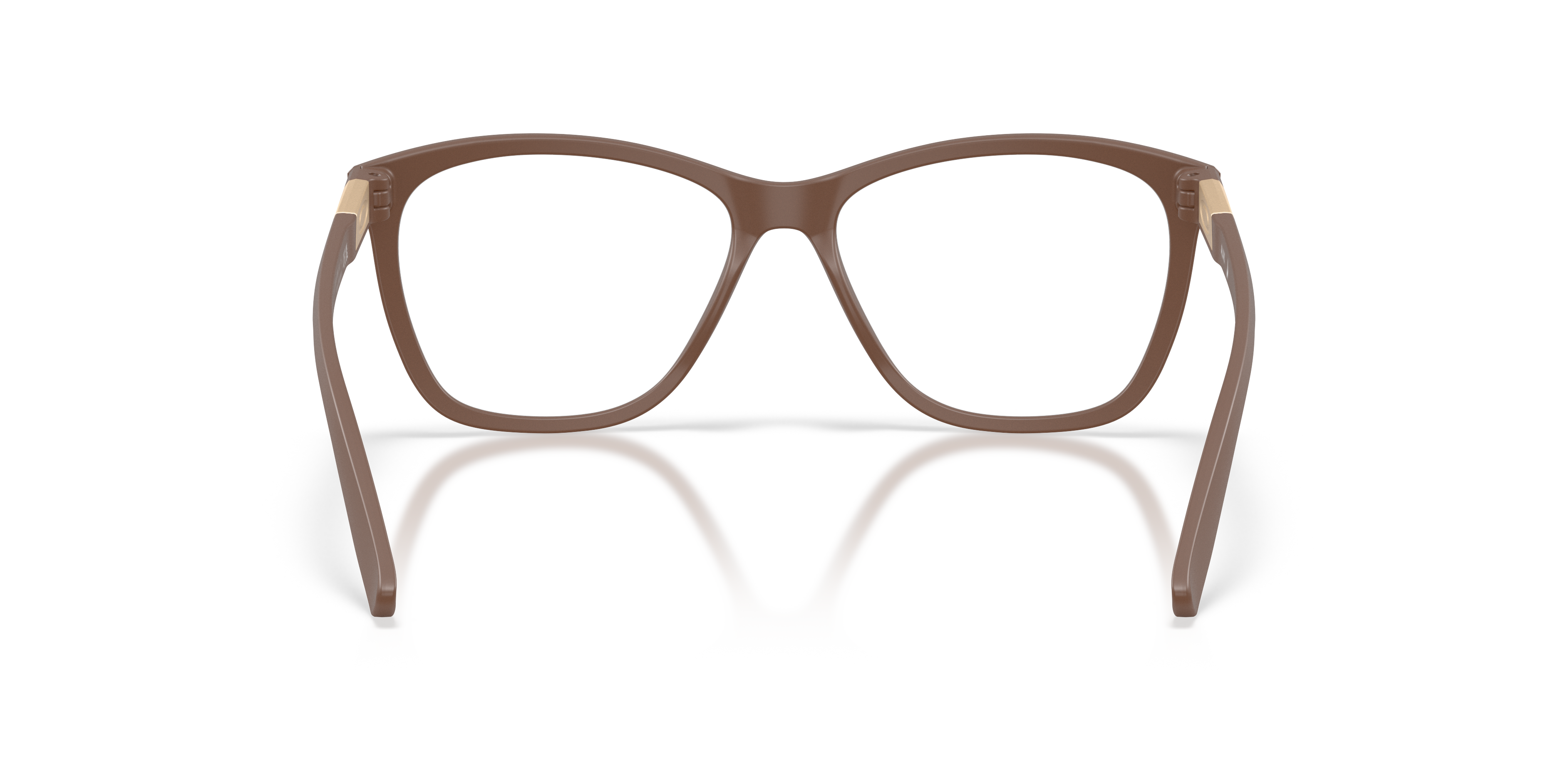 Oakley OX8155 Alias Women's Round Eyeglass Frames - Mahogany Frame