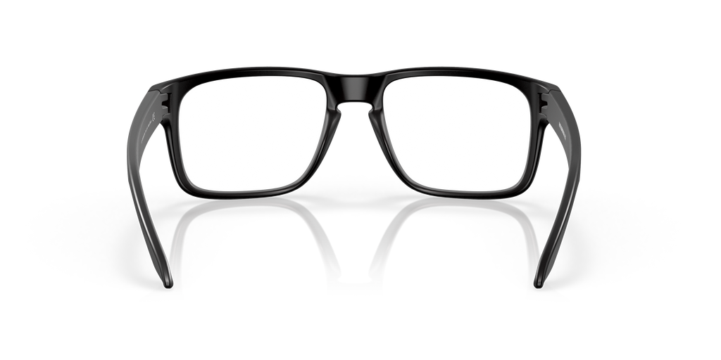 Oakley OX8156 Holbrook Men's Square Eyeglass Frames - Polished Clear Frame