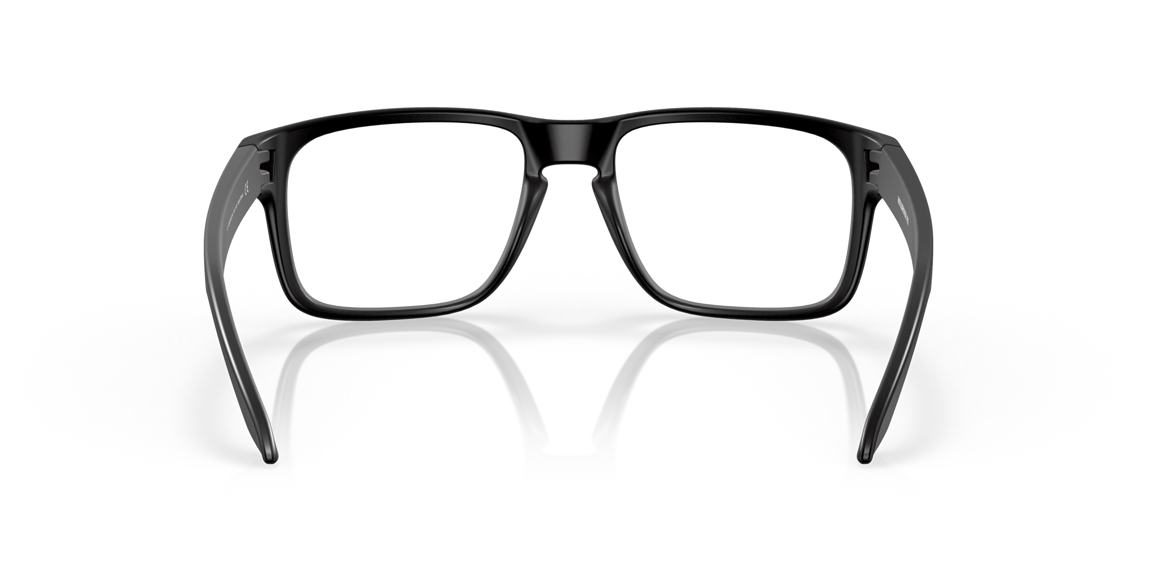 Oakley OX8156 Holbrook Men's Square Eyeglass Frames - Polished Clear Frame