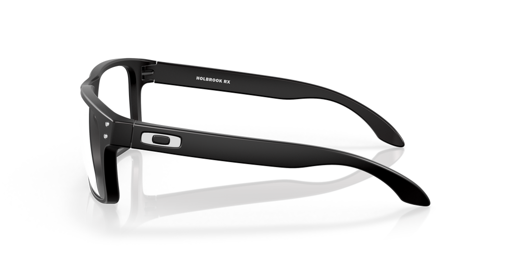 Oakley OX8156 Holbrook Men's Square Eyeglass Frames - Polished Clear Frame