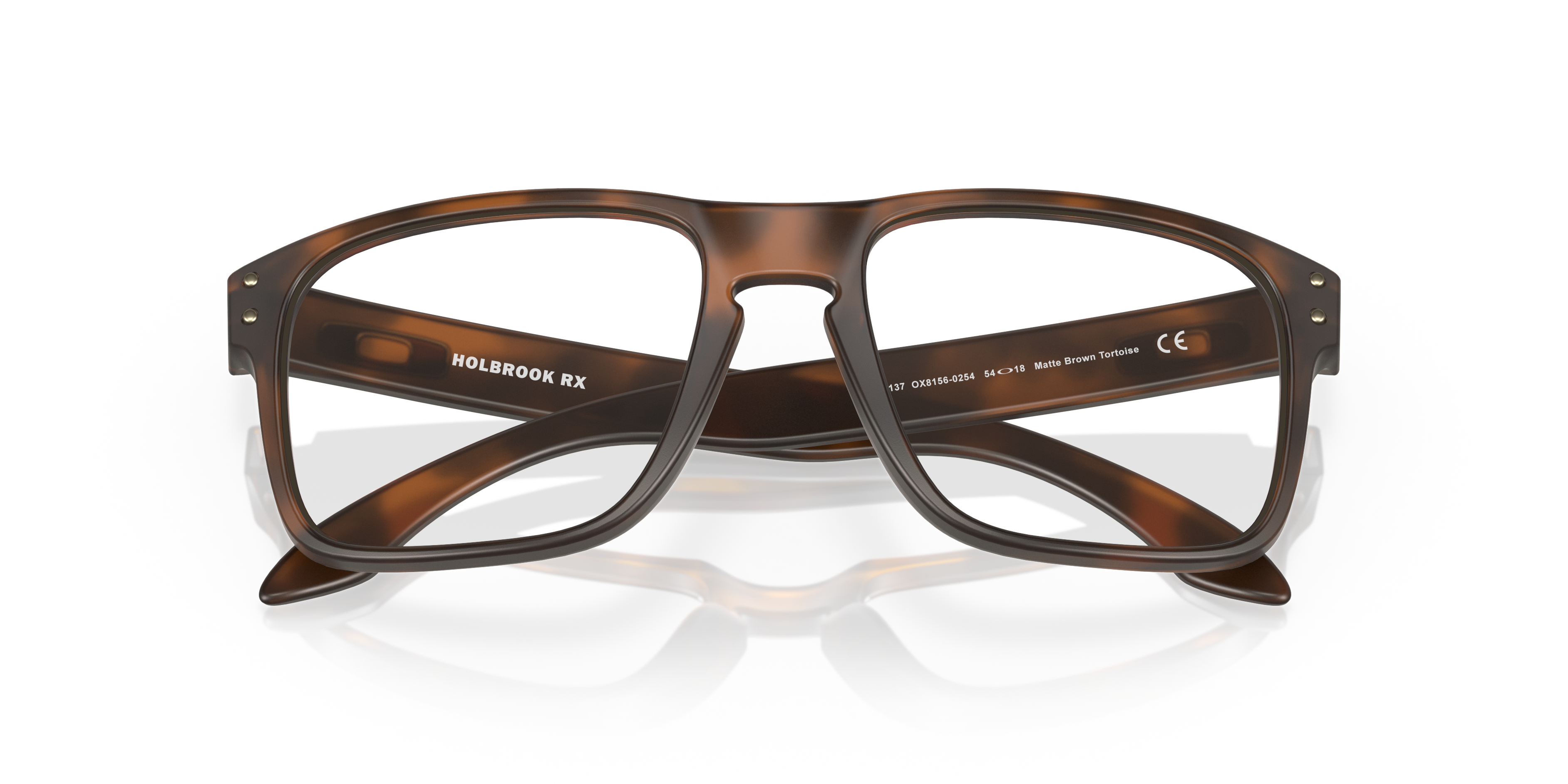 Oakley OX8156 Holbrook Men's Square Eyeglass Frames - Satin Black Frame