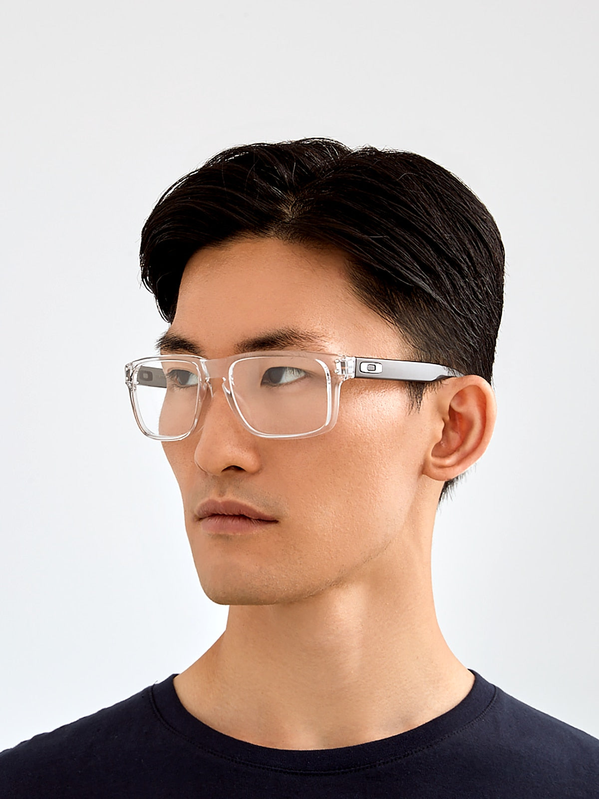 Oakley OX8156 Holbrook Men's Square Eyeglass Frames - Satin Black Frame