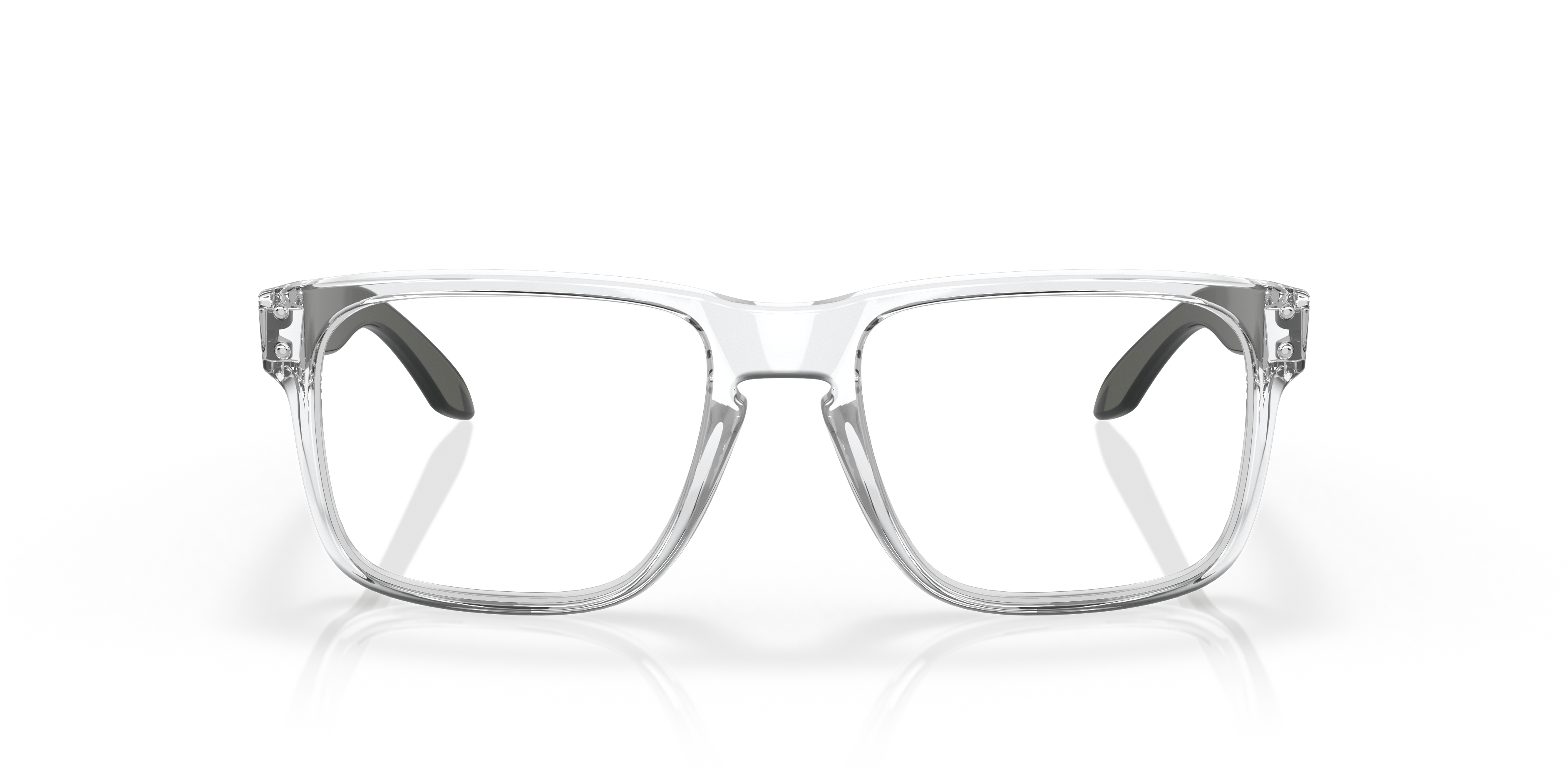 Oakley OX8156 Holbrook Men's Square Eyeglass Frames - Matte Brown Tortoise Frame