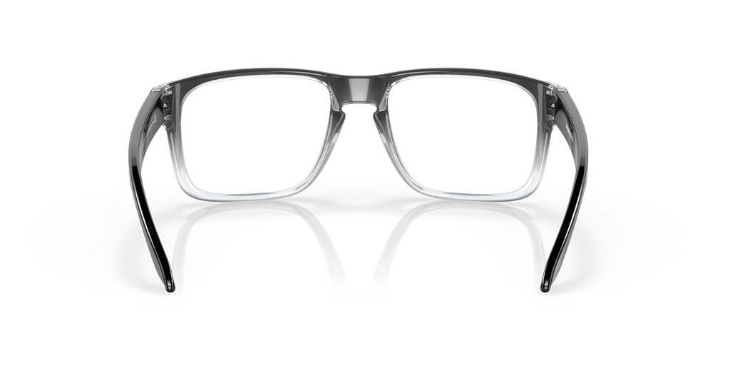 Oakley OX8156 Holbrook Men's Square Eyeglass Frames - Polished Clear Frame