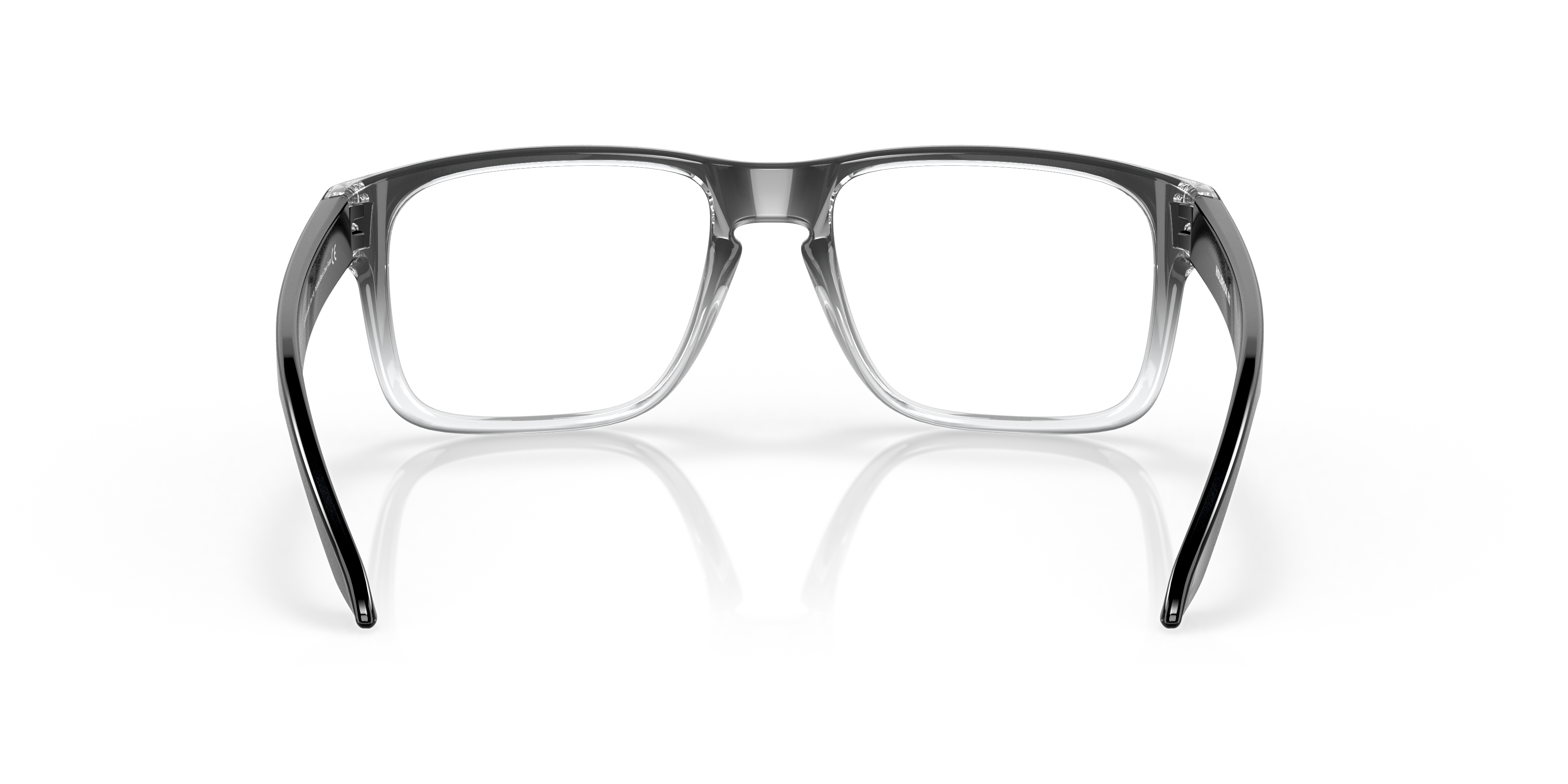 Oakley OX8156 Holbrook Men's Square Eyeglass Frames - Polished Clear Frame