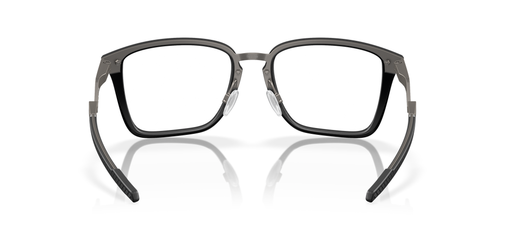 Oakley OX8162 Cognitive Men's Rectangle Eyeglass Frames - Satin Grey Smoke Frame