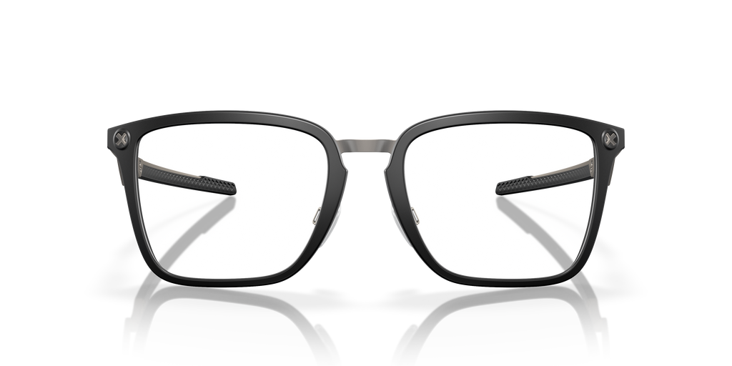 Oakley OX8162 Cognitive Men's Rectangle Eyeglass Frames - Satin Black Frame