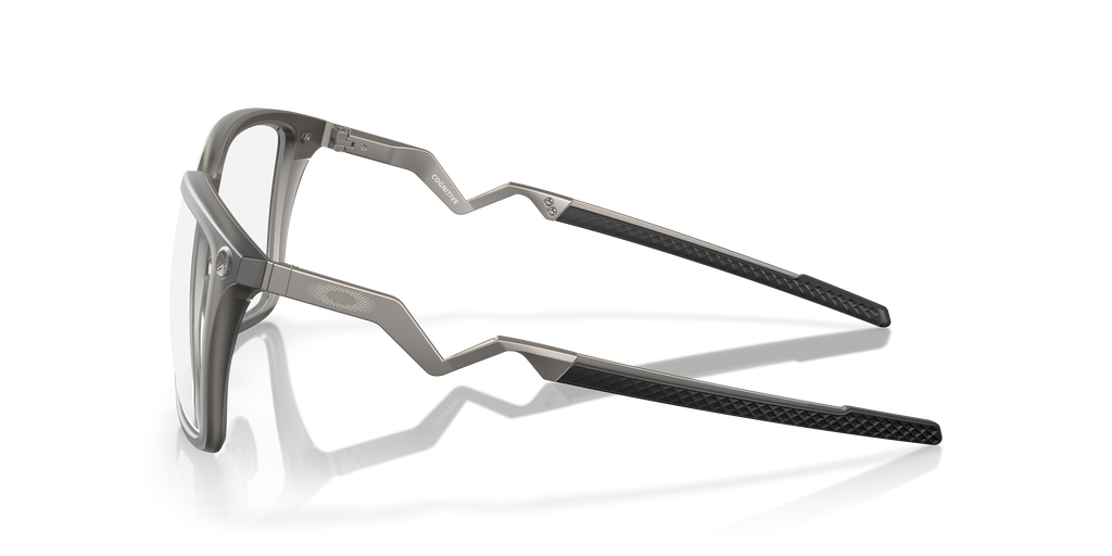 Oakley OX8162 Cognitive Men's Rectangle Eyeglass Frames - Satin Grey Smoke Frame