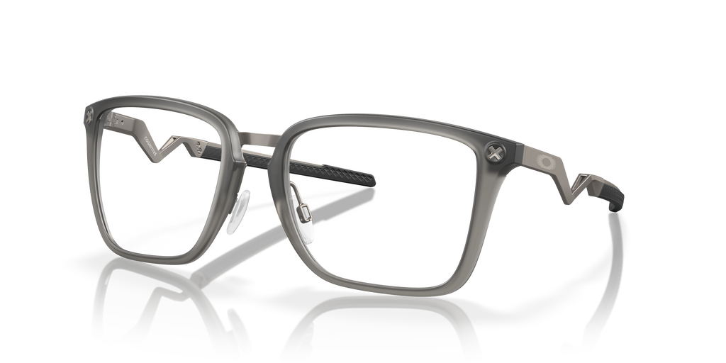 Oakley OX8162 Cognitive Men's Rectangle Eyeglass Frames - Satin Black Frame