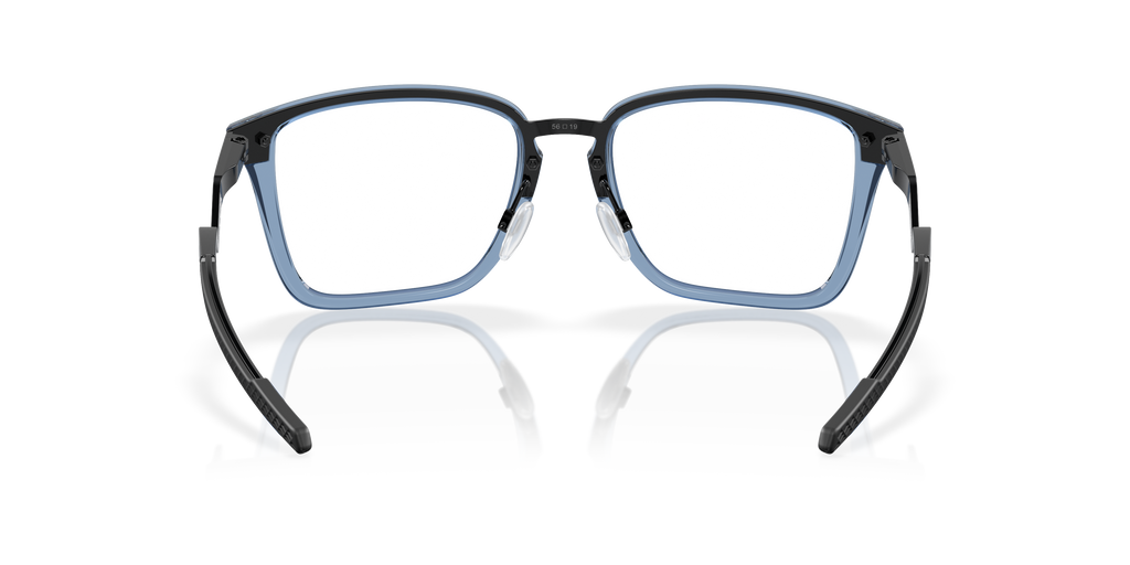 Oakley OX8162 Cognitive Men's Rectangle Eyeglass Frames - Satin Grey Smoke Frame