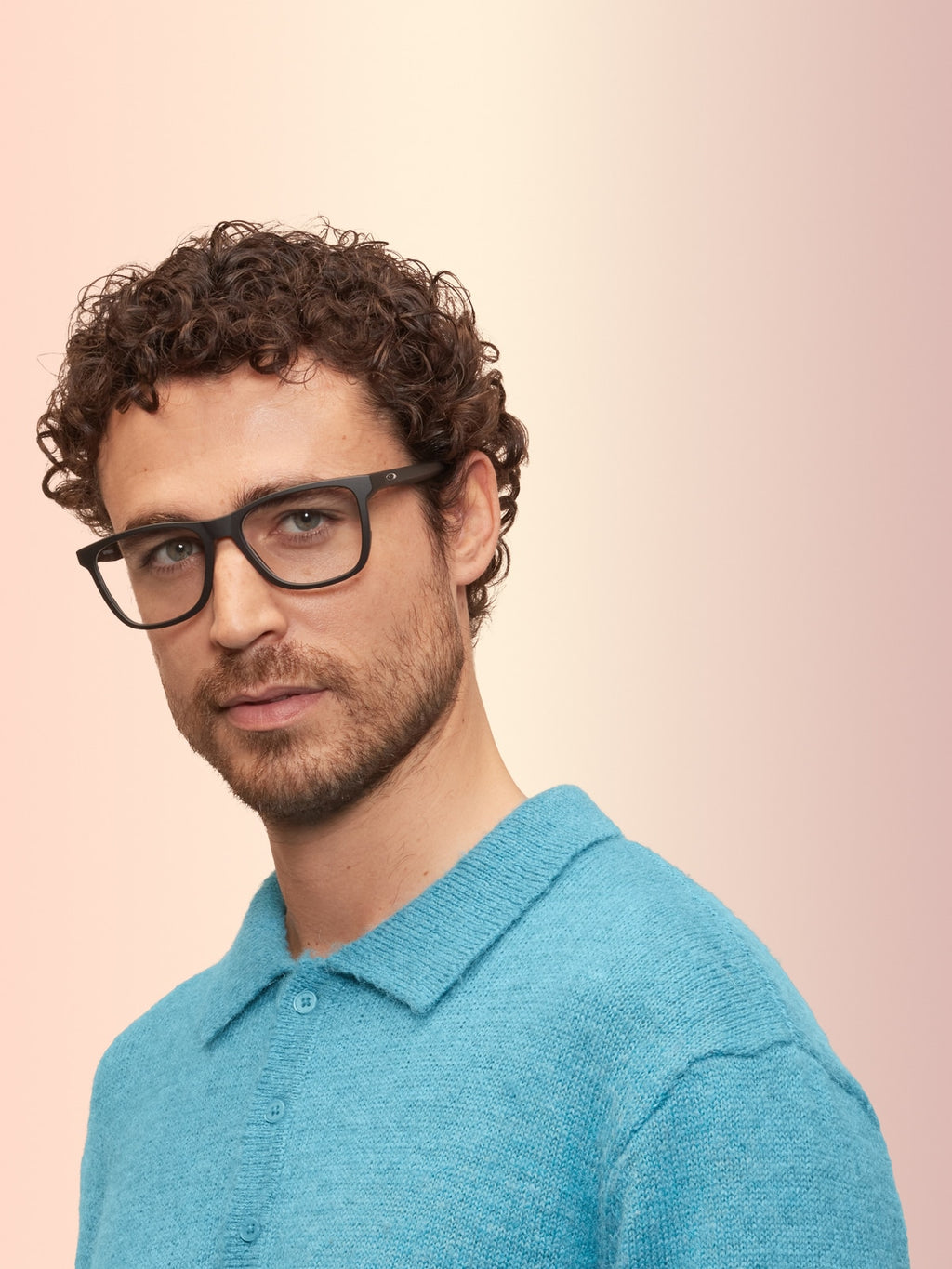 Oakley OX8163 Centerboard Men's Round Eyeglass Frames - Satin Light Steel Frame