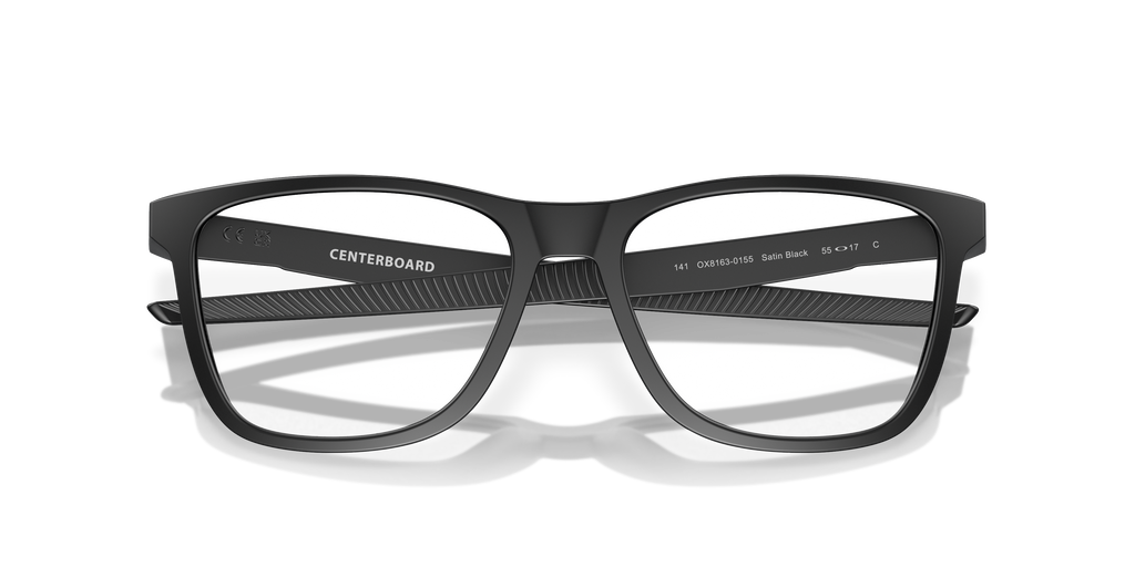 Oakley OX8163 Centerboard Men's Round Eyeglass Frames - Satin Light Steel Frame