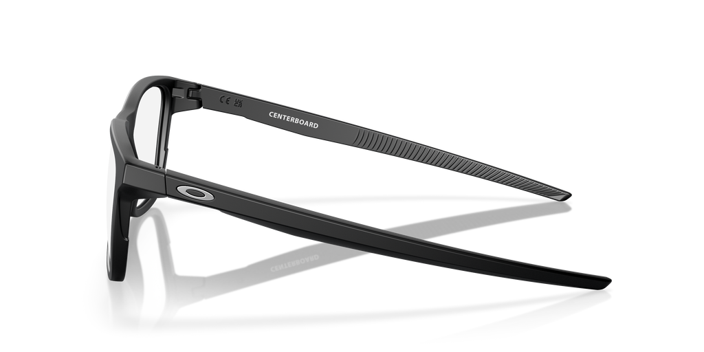 Oakley OX8163 Centerboard Men's Round Eyeglass Frames - Polished Clear Frame