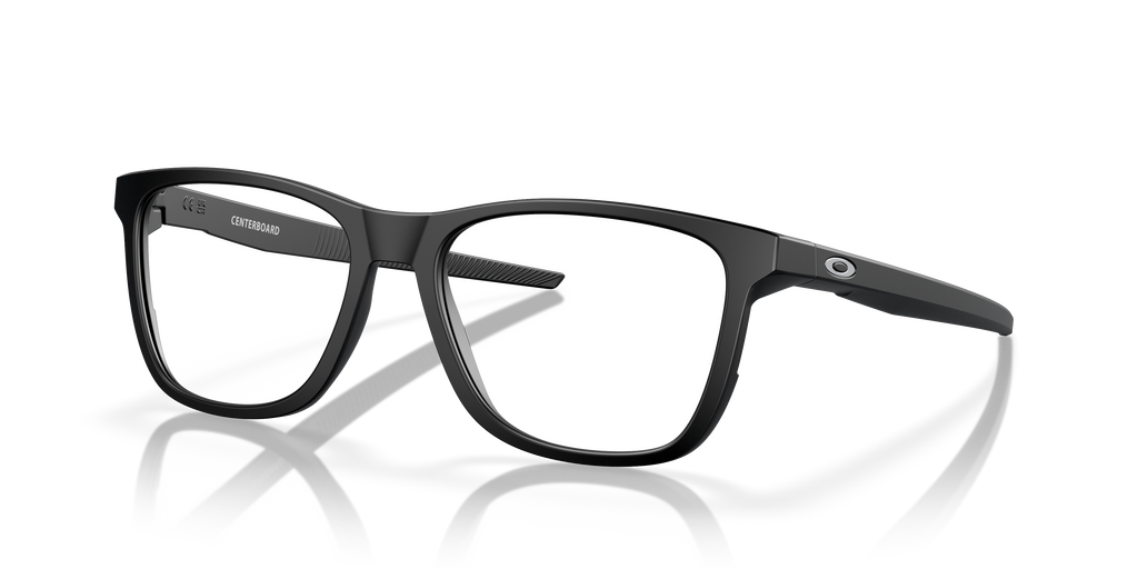 Oakley OX8163 Centerboard Men's Round Eyeglass Frames - Satin Light Steel Frame