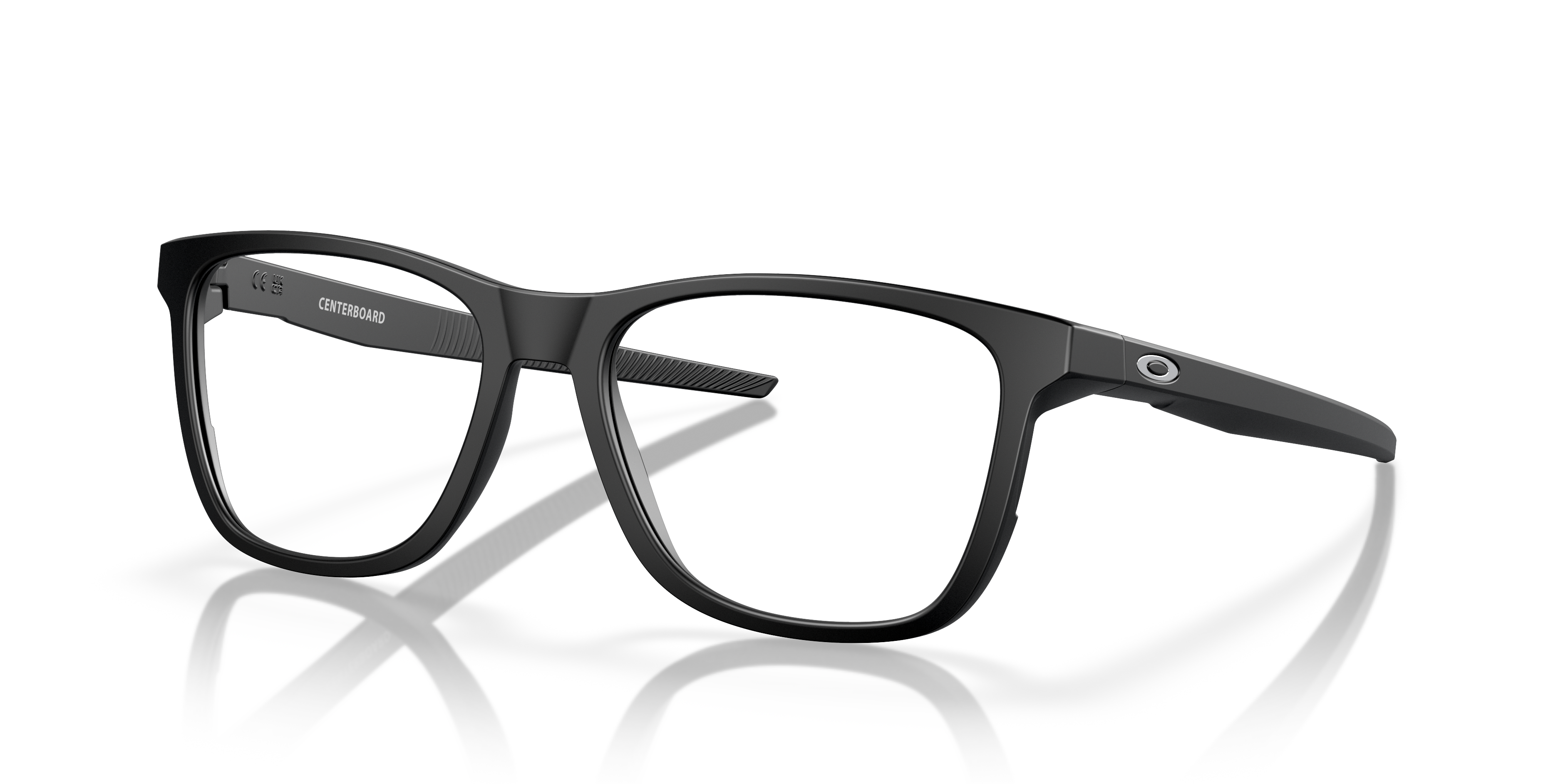 Oakley OX8163 Centerboard Men's Round Eyeglass Frames - Satin Light Steel Frame