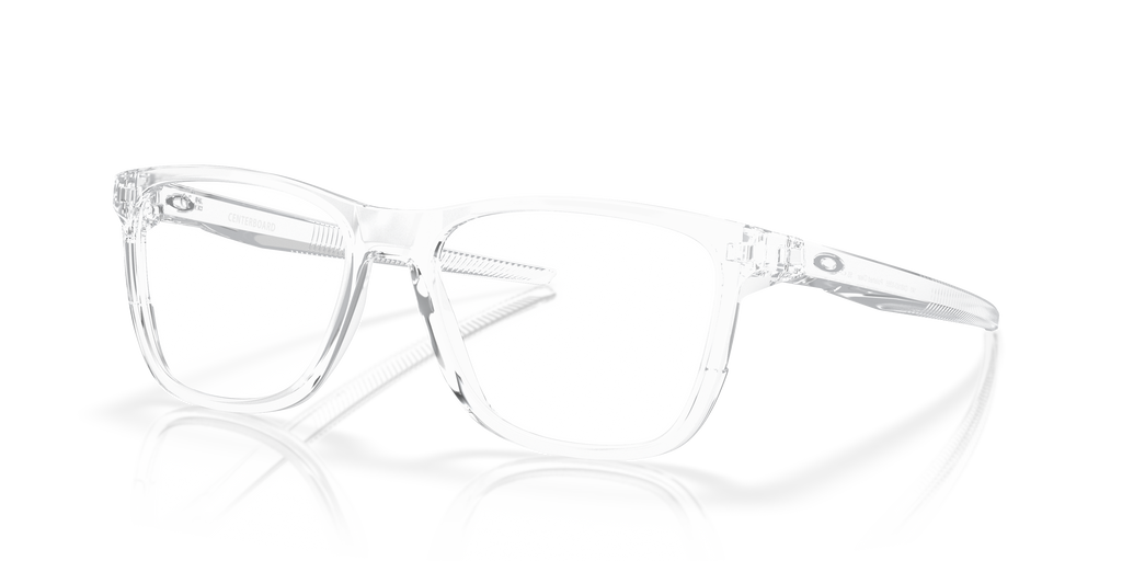 Oakley OX8163 Centerboard Men's Round Eyeglass Frames - Satin Light Steel Frame