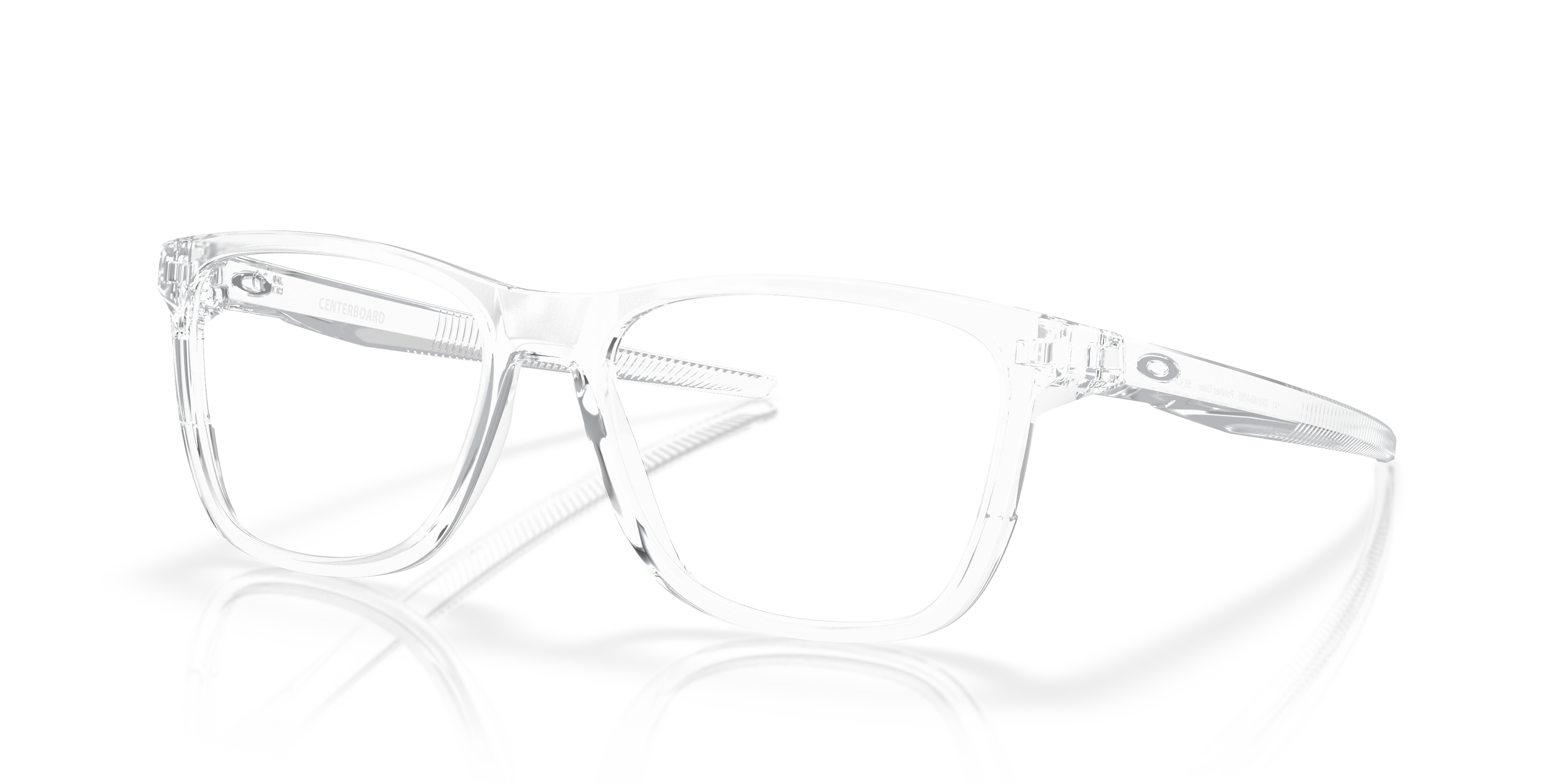 Oakley OX8163 Centerboard Men's Round Eyeglass Frames - Satin Light Steel Frame