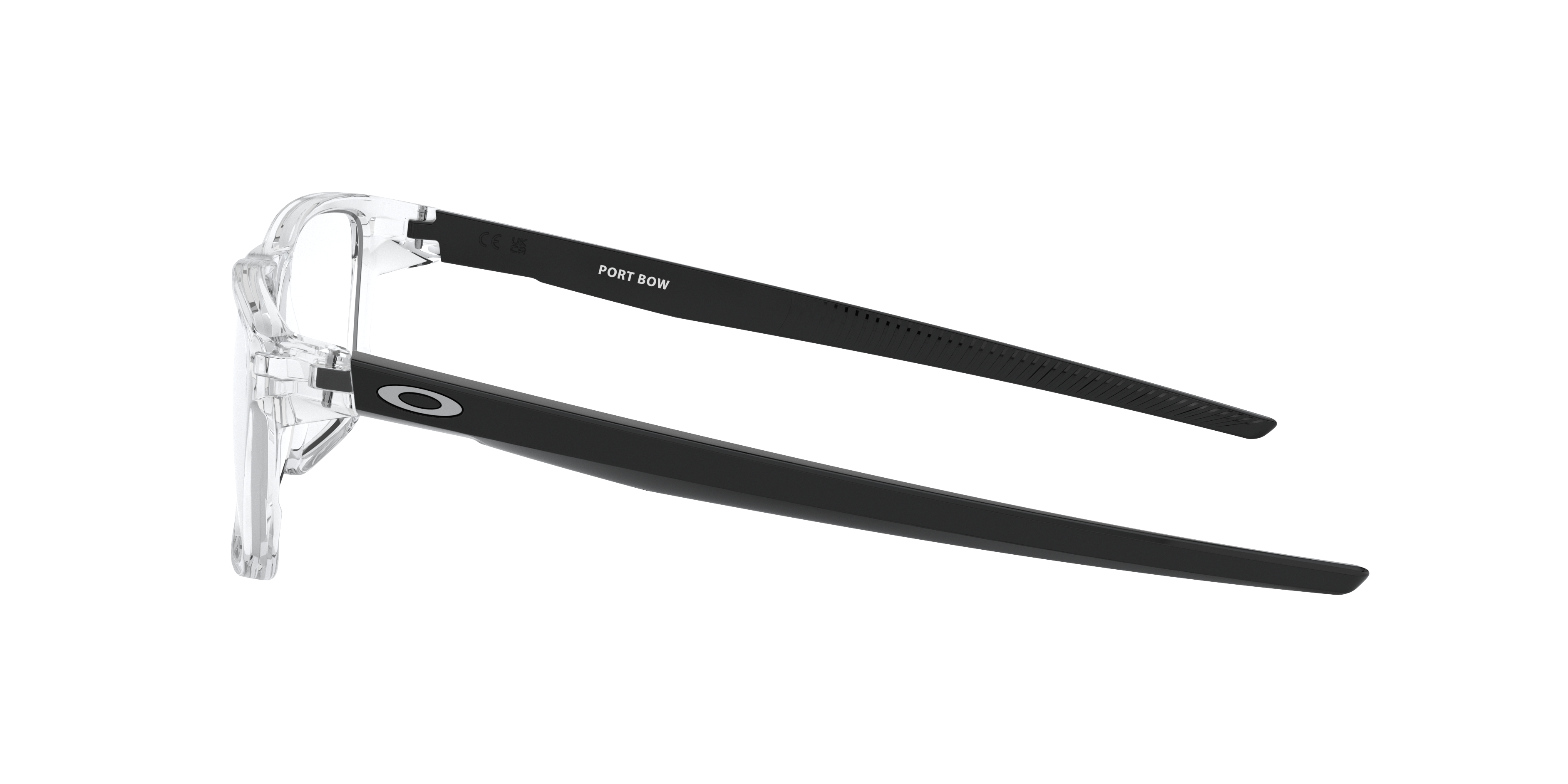 Oakley OX8164 Port Bow Men's Rectangle Eyeglass Frames - Satin Black Frame