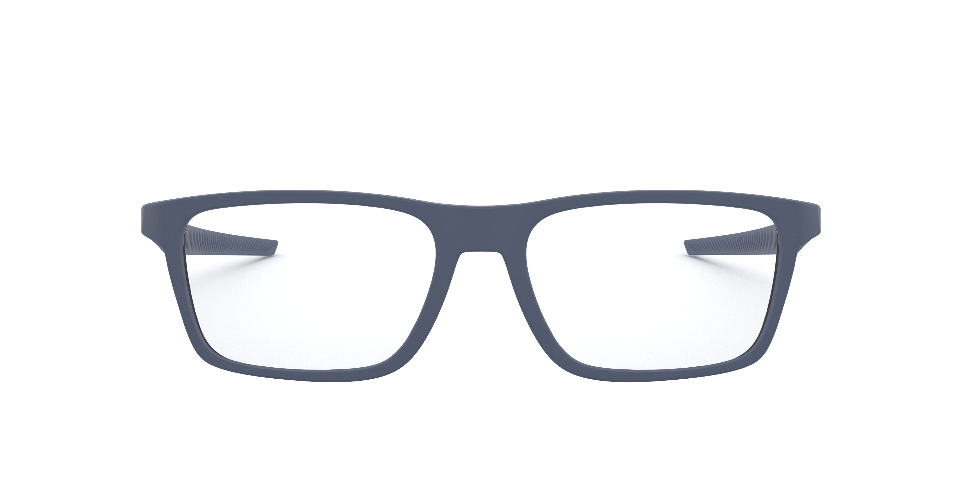 Oakley OX8164 Port Bow Men's Rectangle Eyeglass Frames - Polished Clear Frame