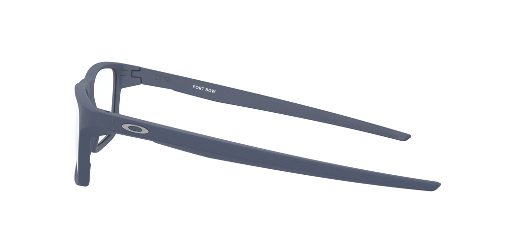 Oakley OX8164 Port Bow Men's Rectangle Eyeglass Frames - Satin Light Steel Frame