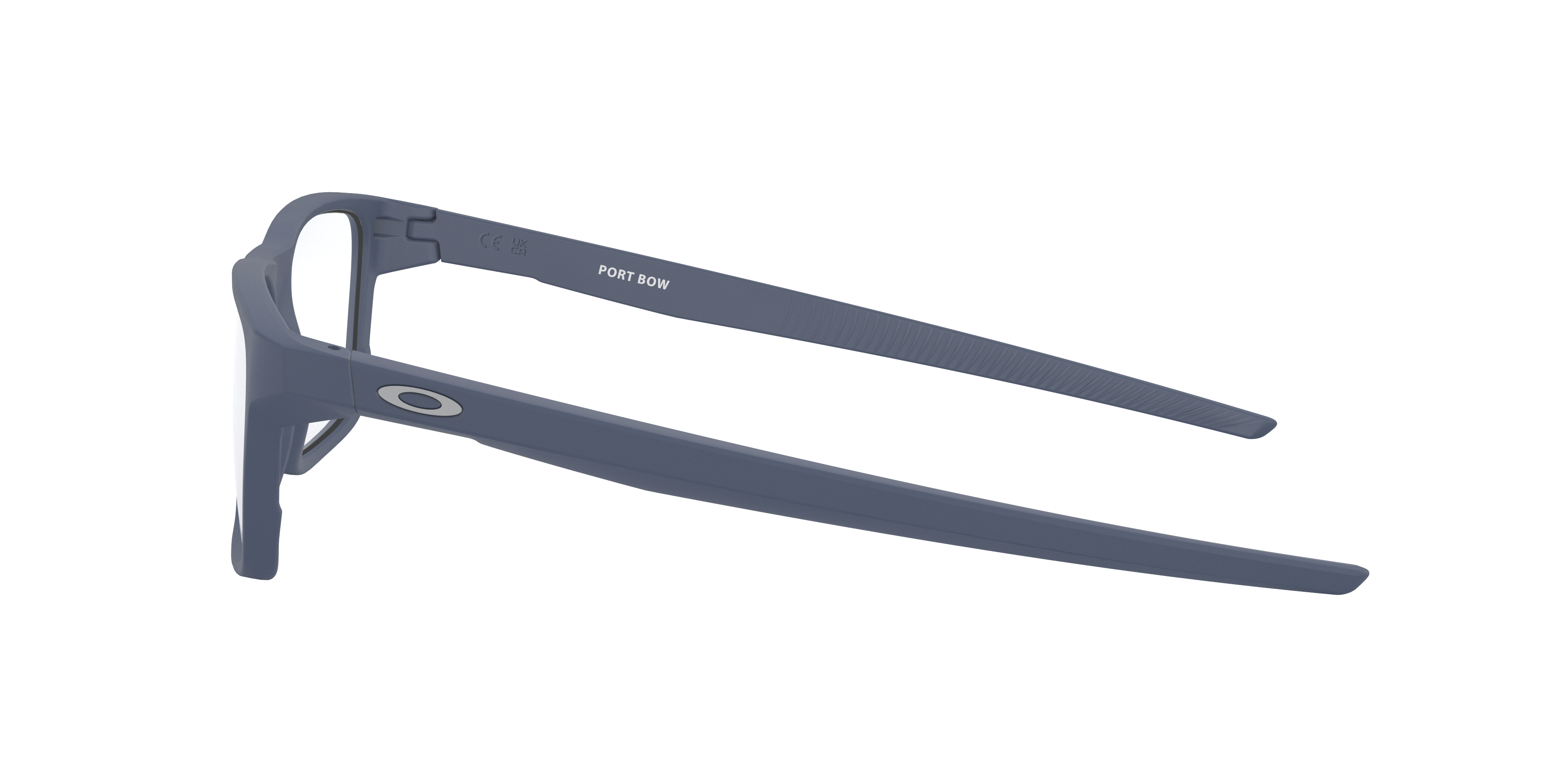 Oakley OX8164 Port Bow Men's Rectangle Eyeglass Frames - Satin Light Steel Frame