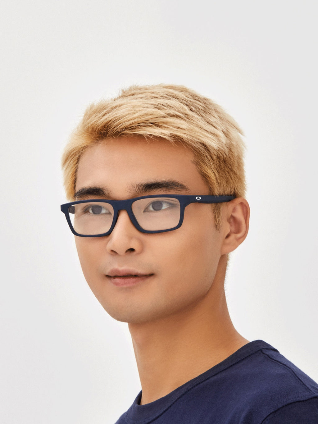 Oakley OX8164 Port Bow Men's Rectangle Eyeglass Frames - Satin Black Frame
