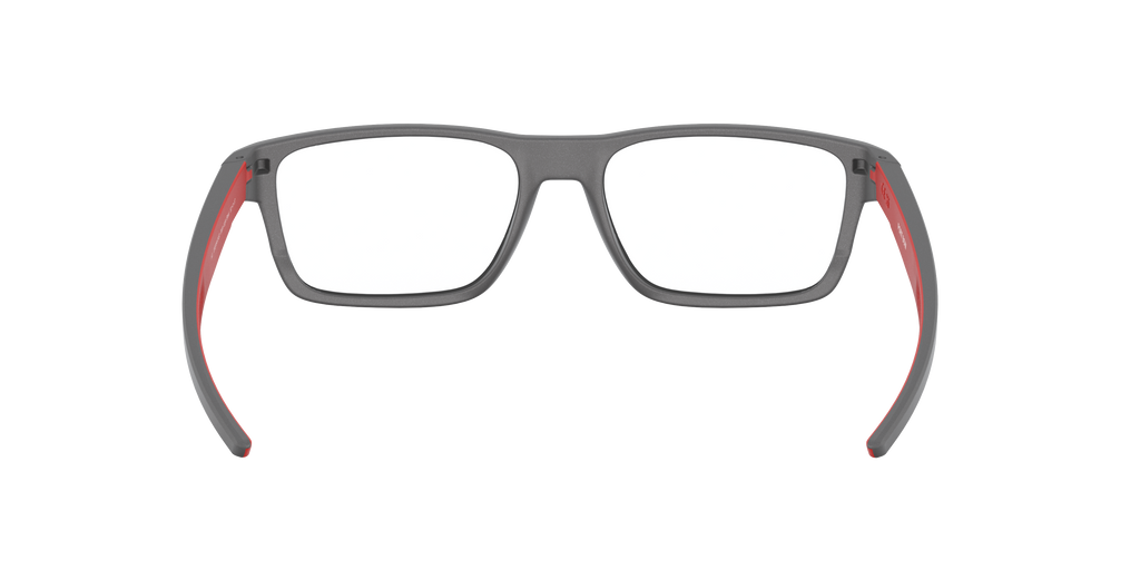 Oakley OX8164 Port Bow Men's Rectangle Eyeglass Frames - Satin Light Steel Frame