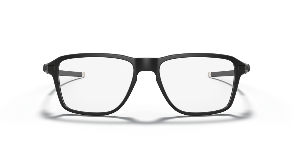 Oakley OX8166 Wheel House Men's Square Eyeglass Frames - Satin Grey Smoke Frame