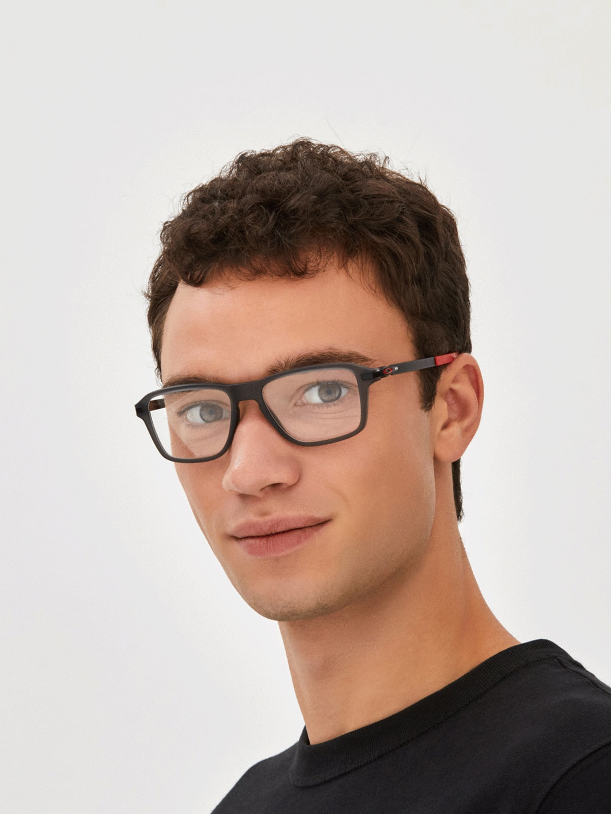 Oakley OX8166 Wheel House Men's Square Eyeglass Frames - Satin Black Frame