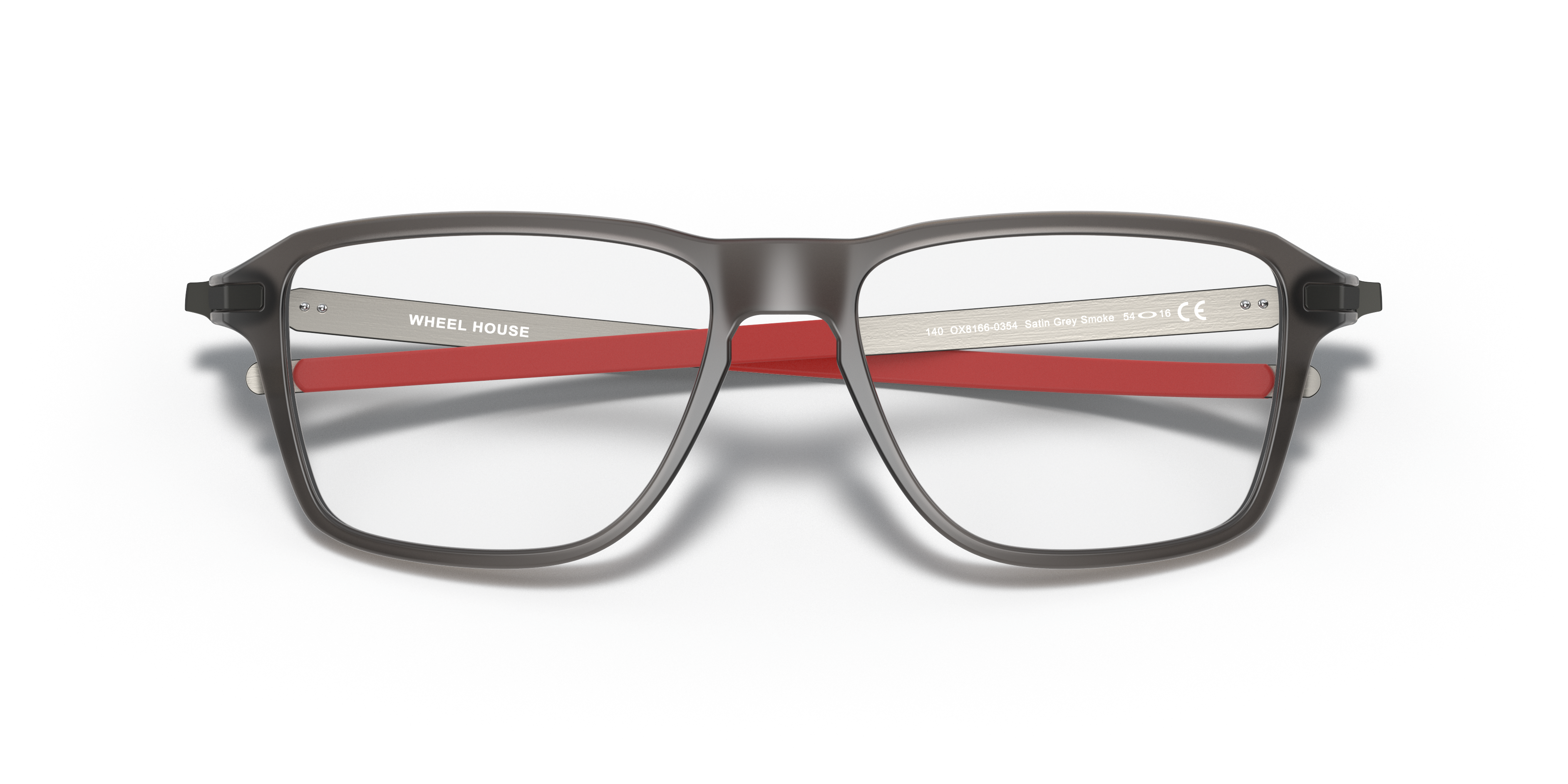 Oakley OX8166 Wheel House Men's Square Eyeglass Frames - Satin Black Frame