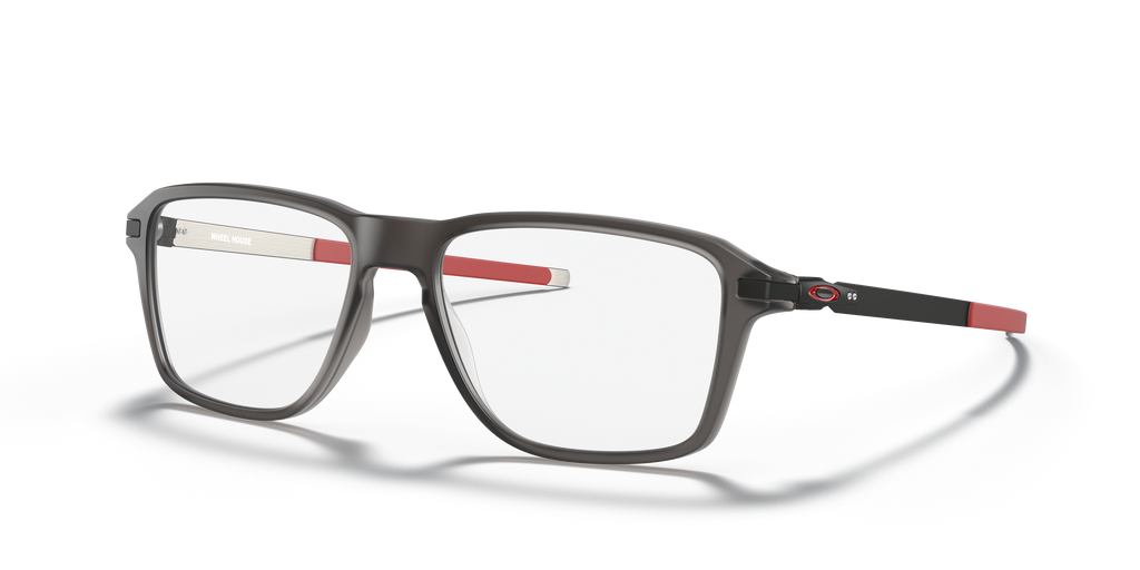 Oakley OX8166 Wheel House Men's Square Eyeglass Frames - Satin Black Frame