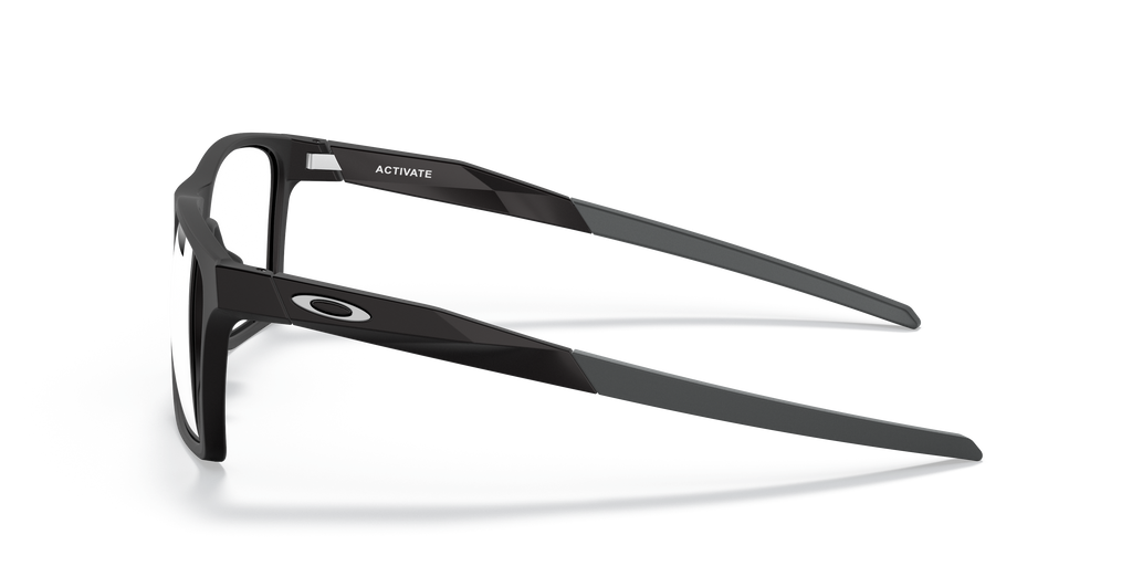 Oakley OX8173 Activate Men's Square Eyeglass Frames - Satin Black Frame