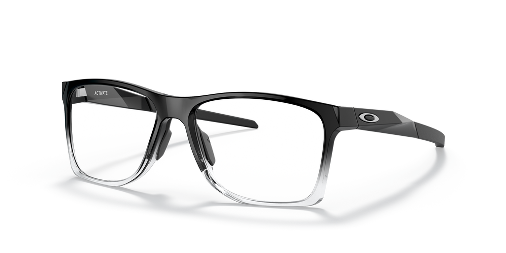 Oakley OX8173 Activate Men's Square Eyeglass Frames - Satin Black Frame
