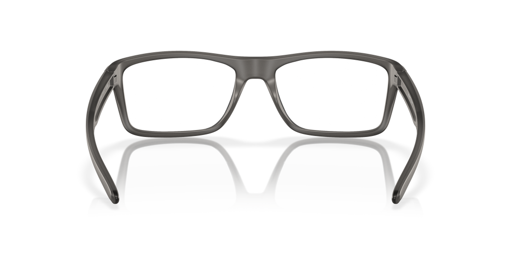Oakley OX8178 Rafter Men's Rectangle Eyeglass Frames - Satin Grey Smoke Frame