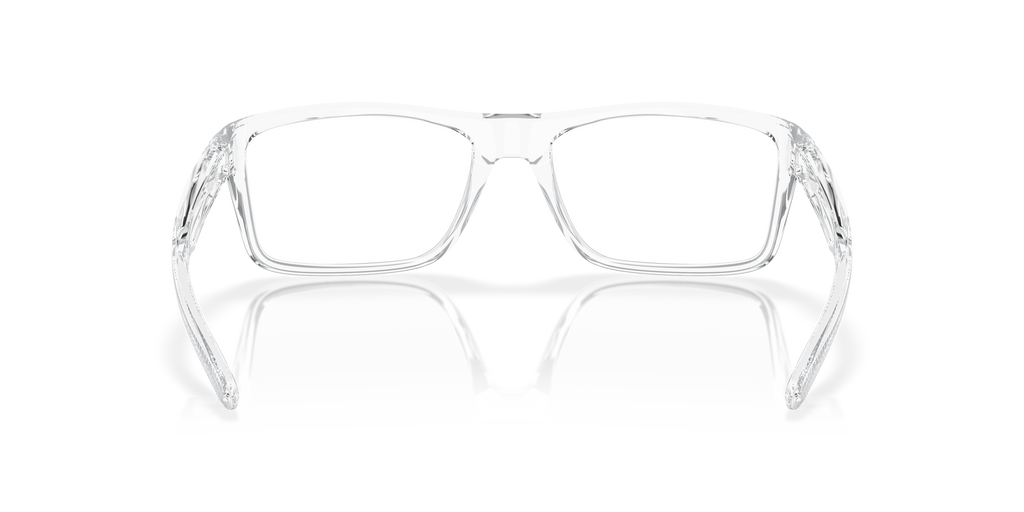 Oakley OX8178 Rafter Men's Rectangle Eyeglass Frames - Polished Clear Frame