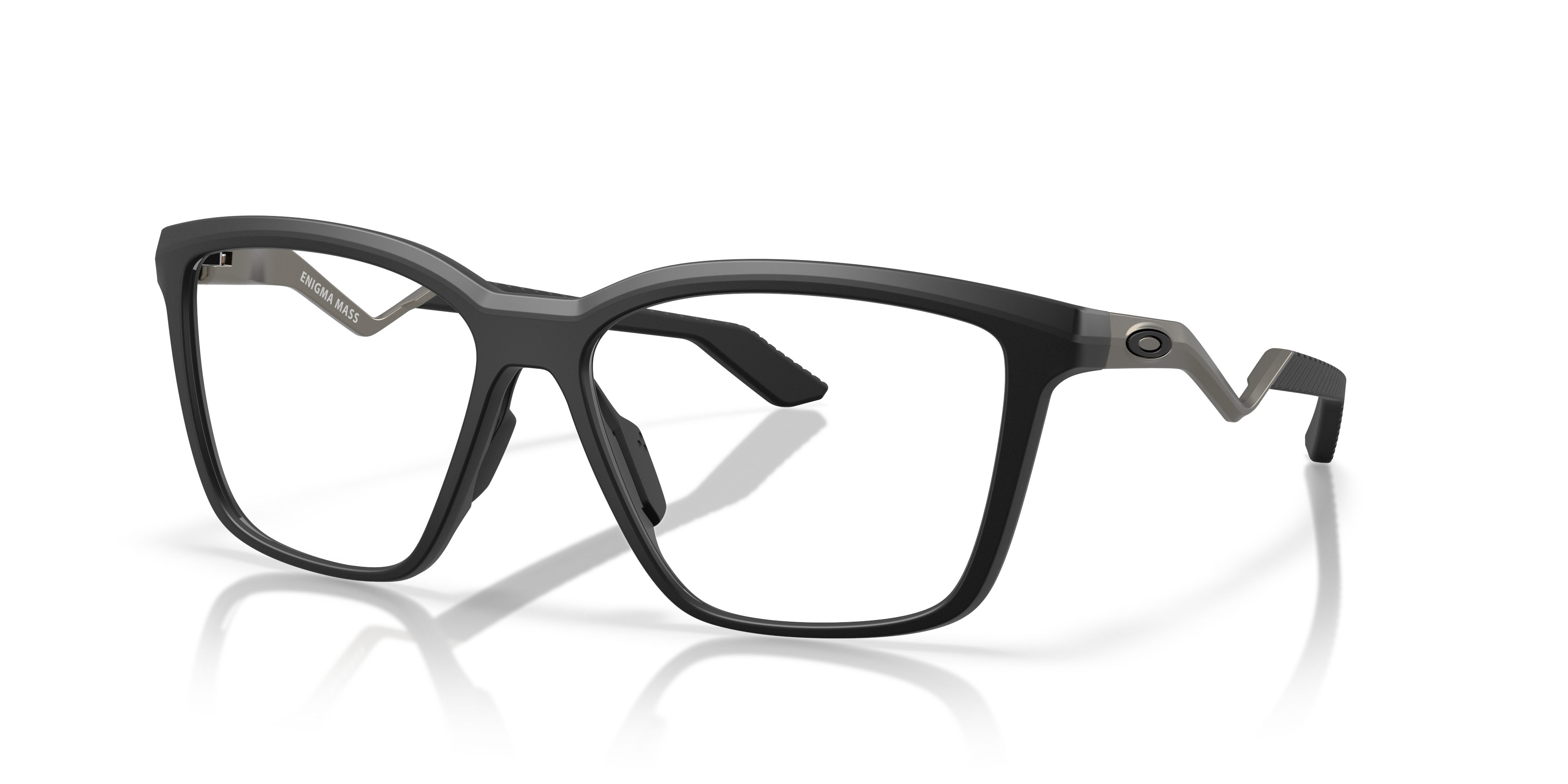 Oakley OX8191 Enigma Mass Unisex Square Eyeglass Frames - Matte Blue Steel Frame