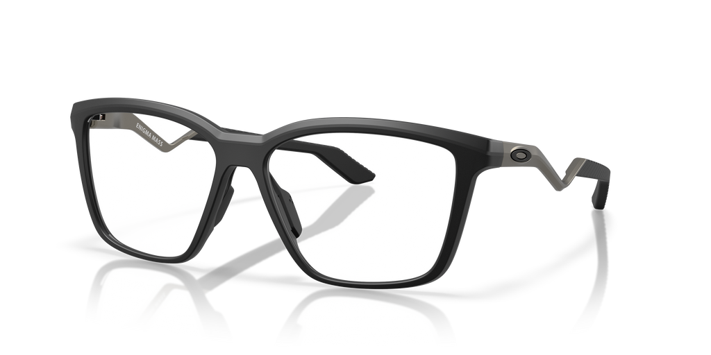 Oakley OX8191 Enigma Mass Unisex Square Eyeglass Frames - Matte Blue Steel Frame