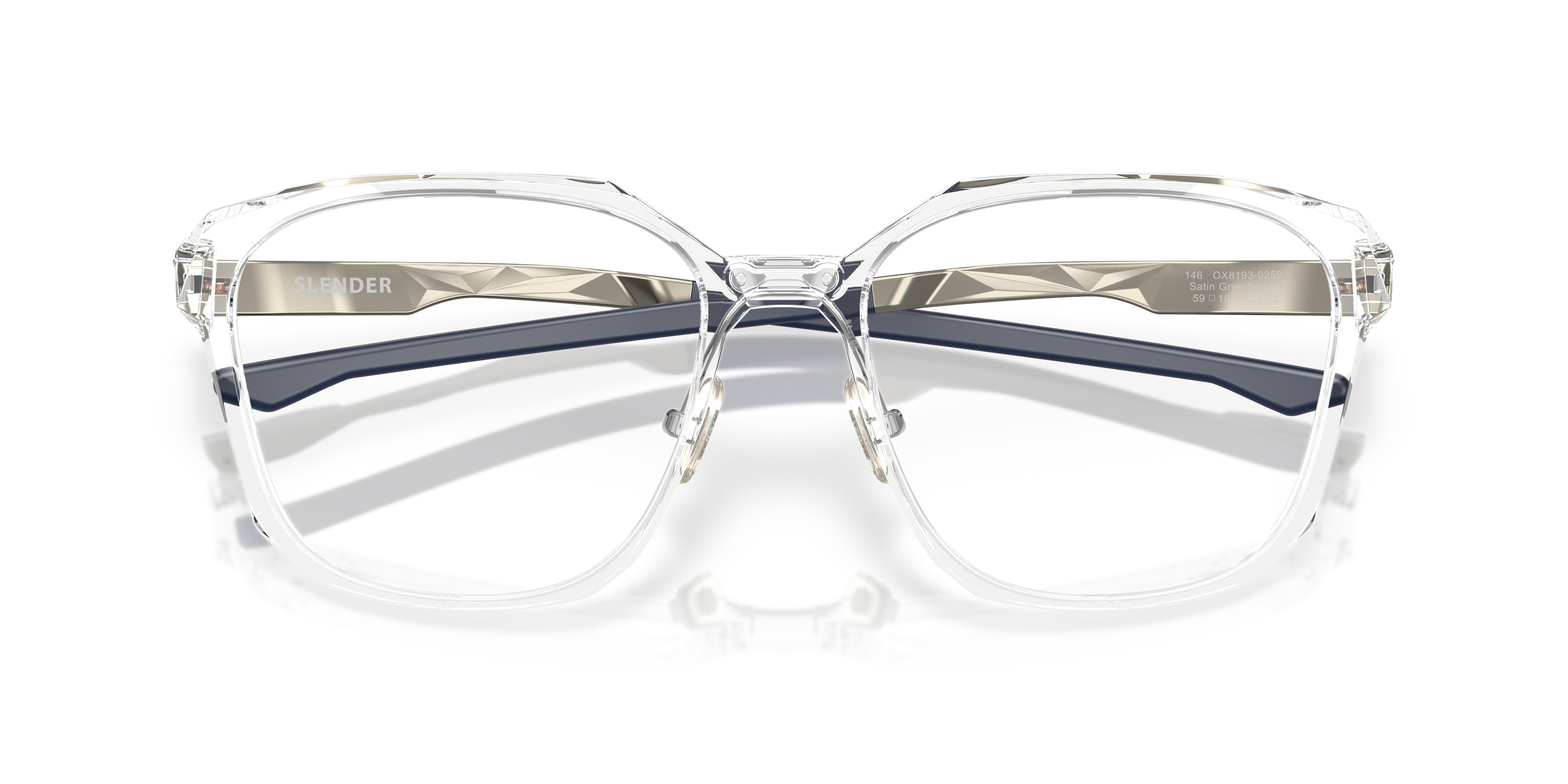 Oakley OX8193 Slender Men's Square Eyeglass Frames - Matte Olive Ink Frame