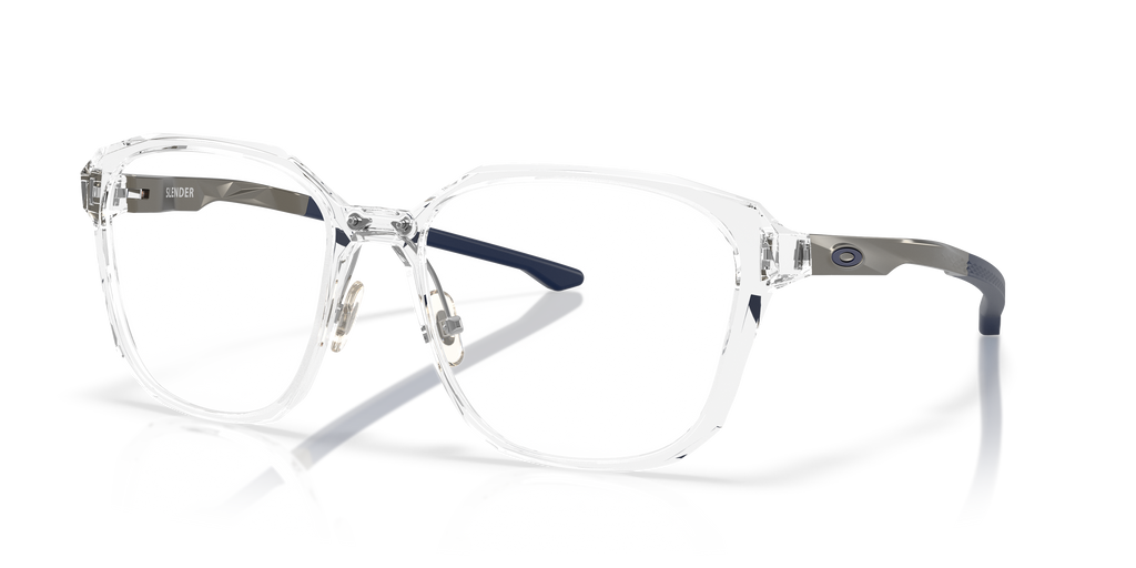 Oakley OX8193 Slender Men's Square Eyeglass Frames - Satin Black Frame