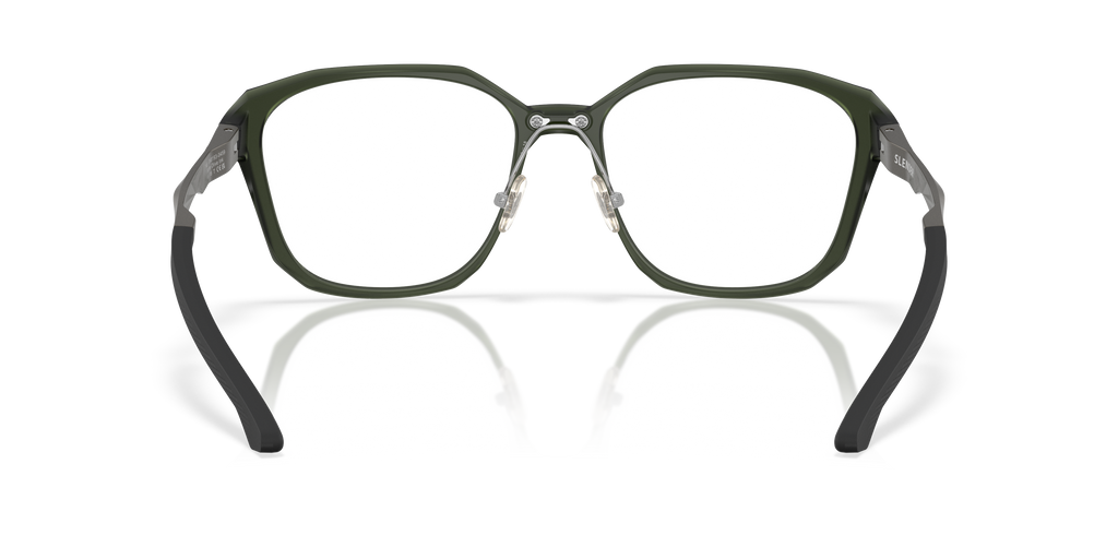 Oakley OX8193 Slender Men's Square Eyeglass Frames - Matte Olive Ink Frame