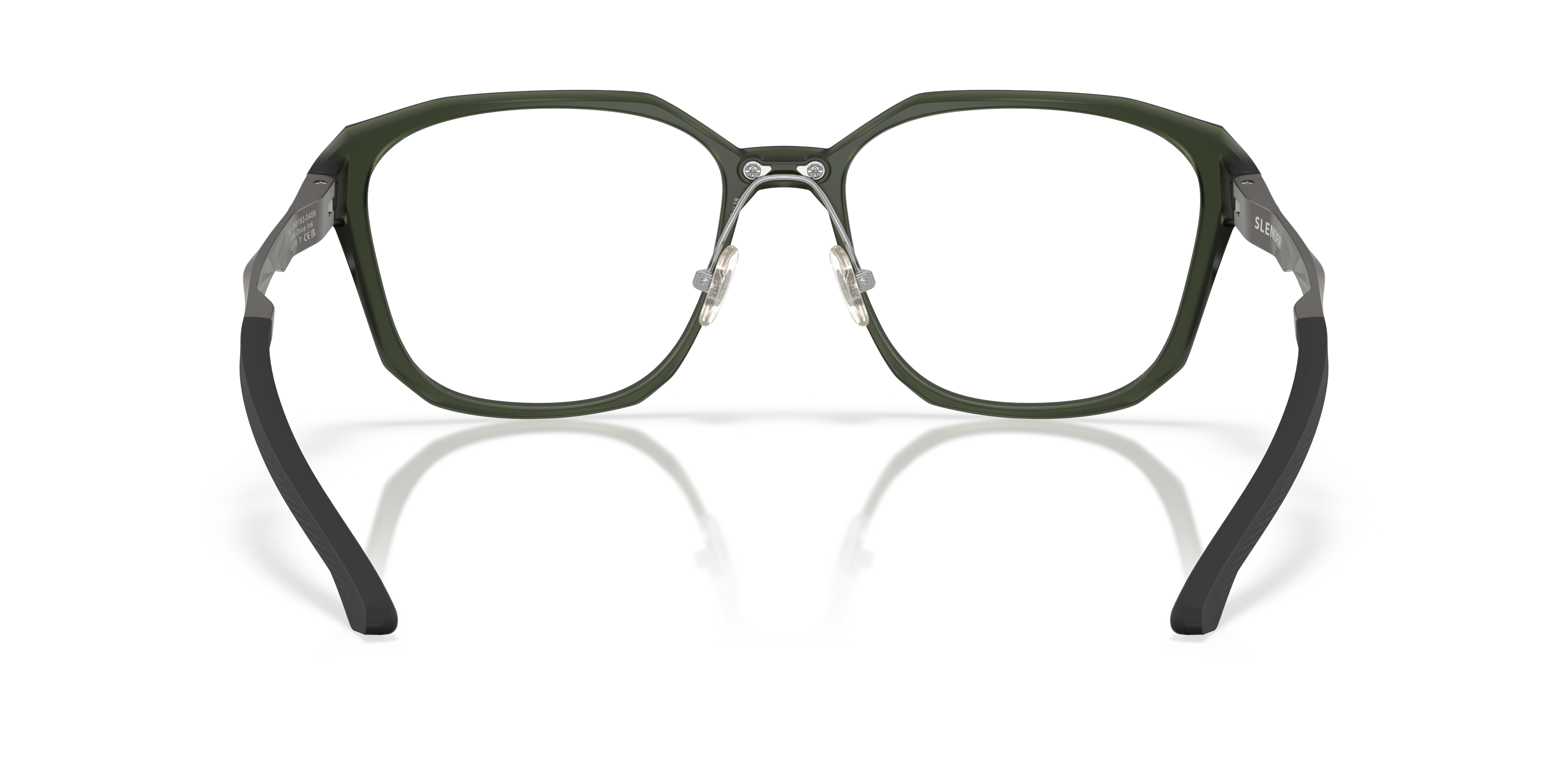 Oakley OX8193 Slender Men's Square Eyeglass Frames - Matte Olive Ink Frame