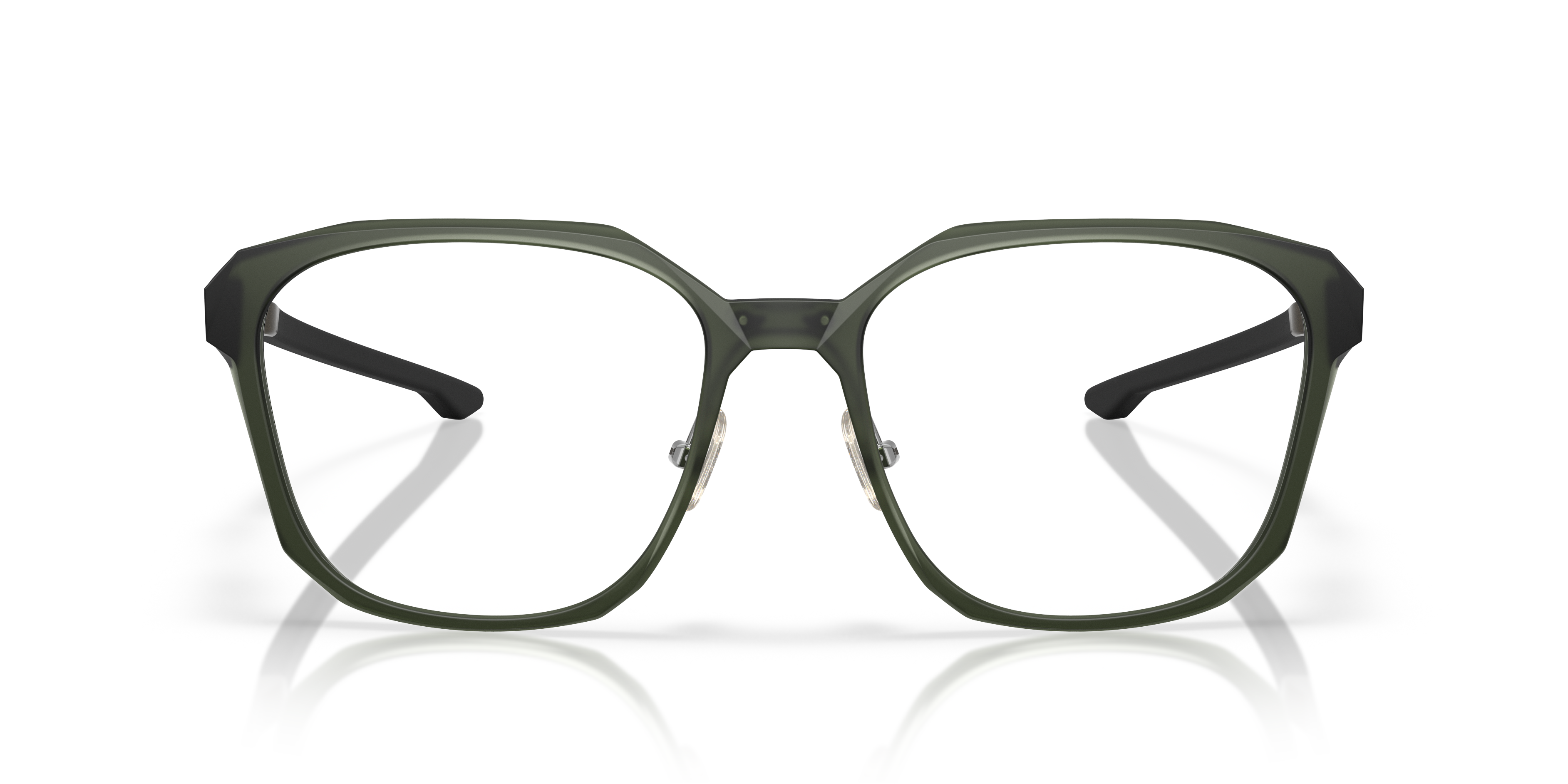 Oakley OX8193 Slender Men's Square Eyeglass Frames - Matte Olive Ink Frame