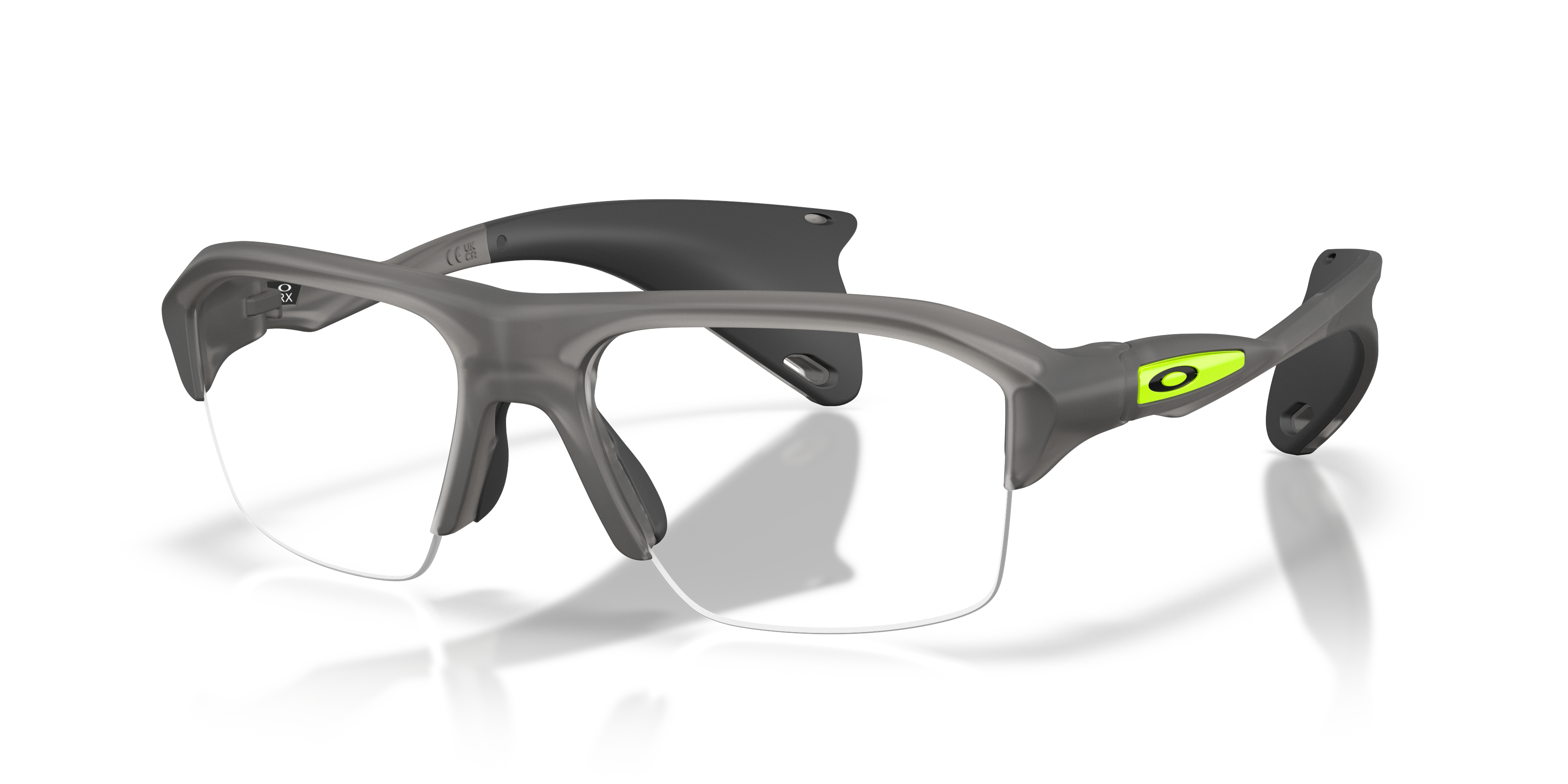 Oakley OX8198 Stunt Glider Unisex Rectangle Eyeglass Frames - Satin Black Frame