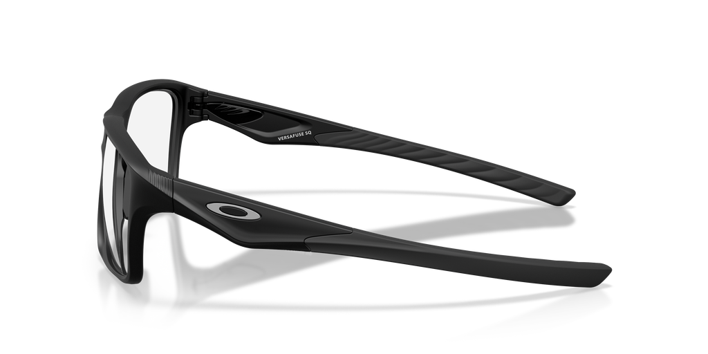 Oakley OX8201 Versafuse SQ Unisex Rectangle Eyeglass Frames - Satin Black Frame