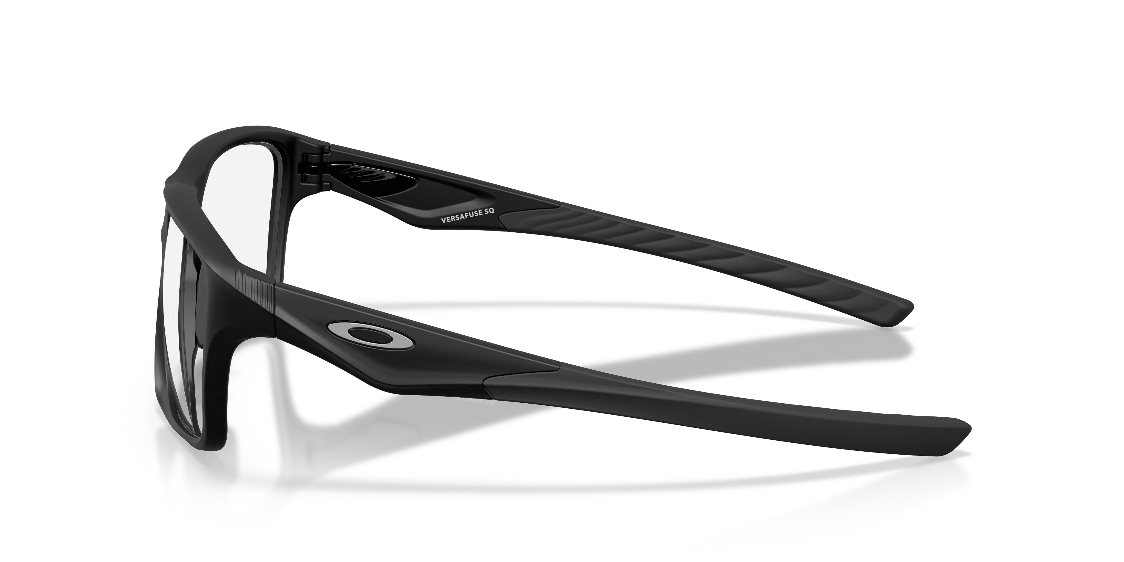 Oakley OX8201 Versafuse SQ Unisex Rectangle Eyeglass Frames - Satin Black Frame