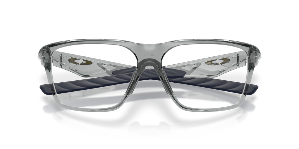 Oakley OX8201 Versafuse SQ Unisex Rectangle Eyeglass Frames - Satin Black Frame