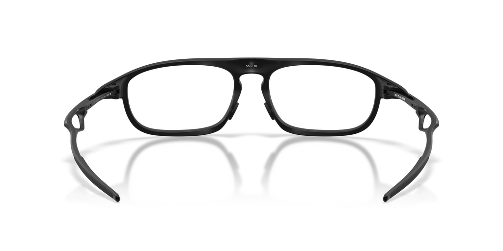 Oakley OX8203 Neomata Unisex Rectangle Eyeglass Frames - Satin Grey Smoke Frame
